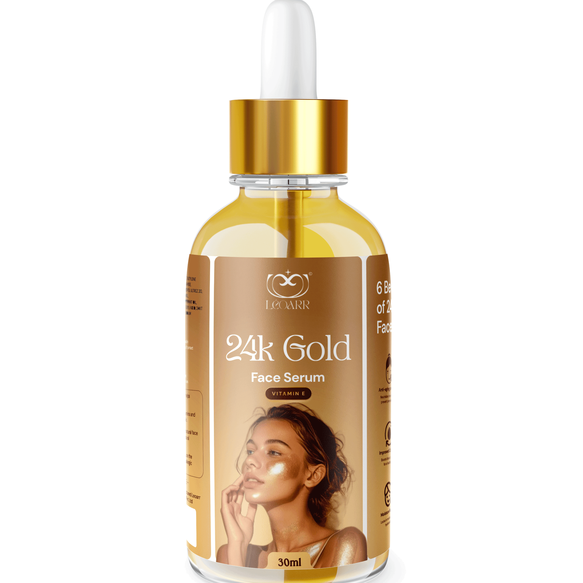 24K Gold Serum with Vitamin E 30ml