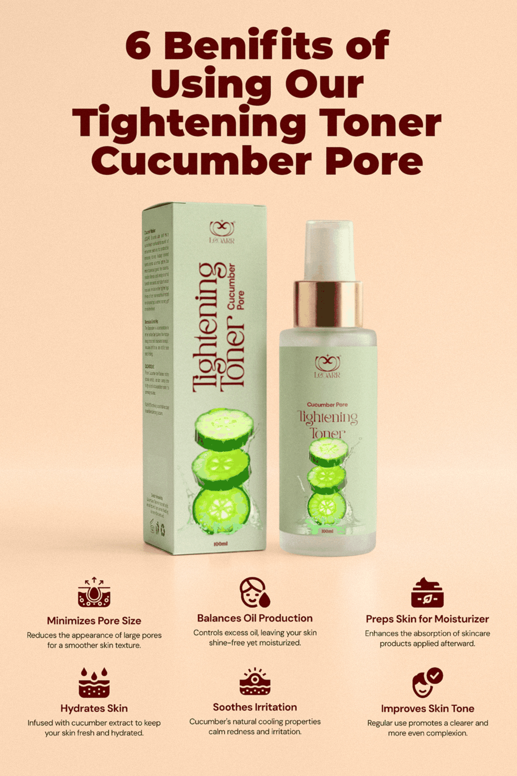 Cucumber Pore Tightening Toner